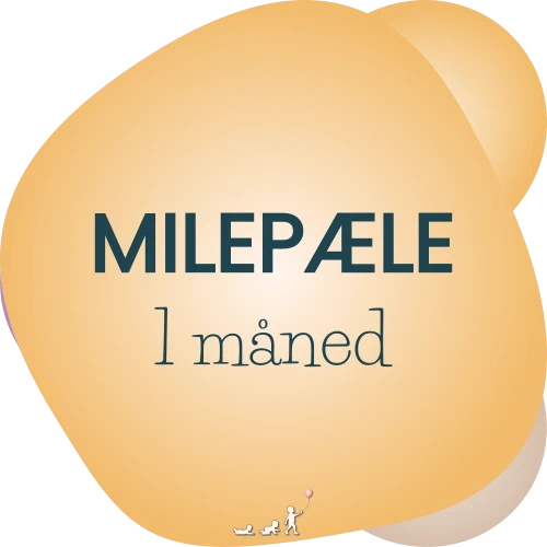 baby milepæle - måned 1