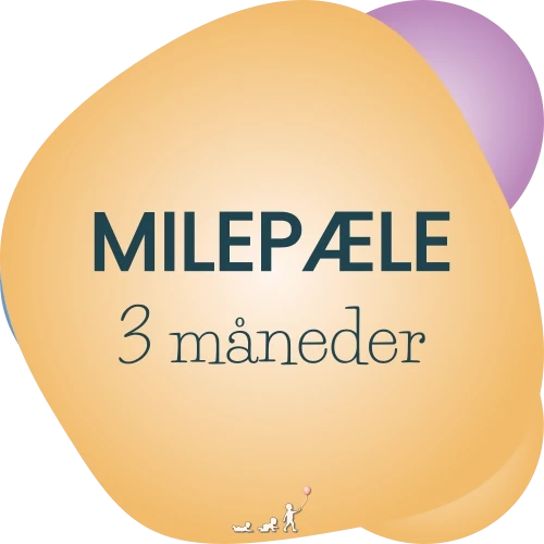 baby milepæle - måned 3