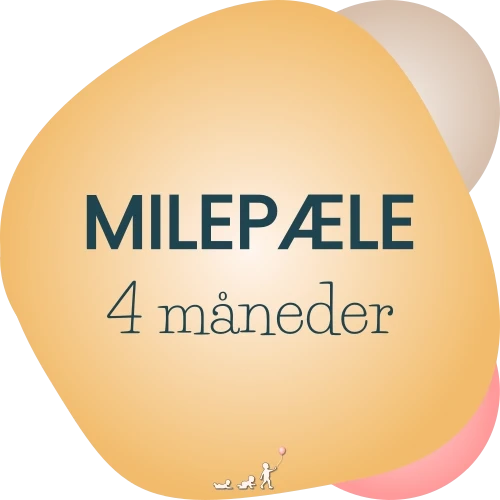 baby milepæle - måned 4