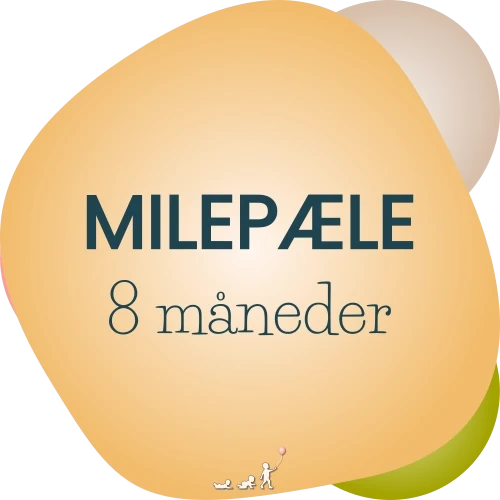 baby milepæle - måned 8