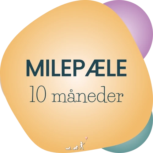 baby milepæle - måned 10